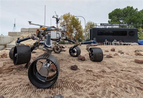 Watch NASA's Mars 2020 Rover go for a test drive in preparation for landing on Martian soil