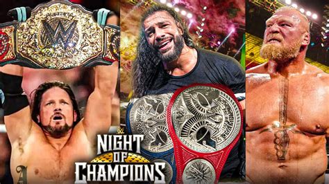 NIGHT Of CHAMPIONS 2023 LAST MINUTE SPOILER Roman REIGNS WINNING Tag