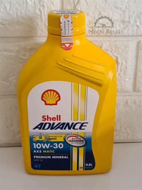 Oli Shell Advance AX5 Matic 0 8L Lazada Indonesia