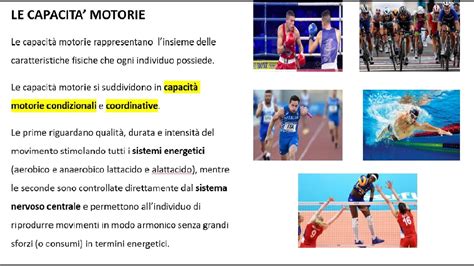 Le Capacità Fisiche Dello Sportivo Lessons Blendspace