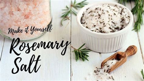 How To Make Rosemary Salt