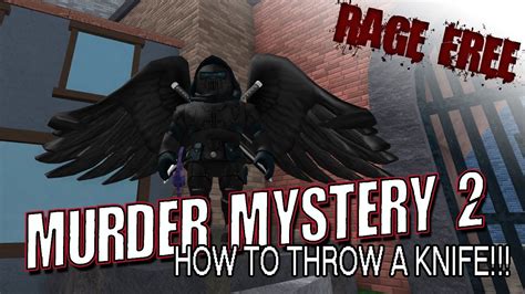 How To Throw Knives In Murder Mystery 2