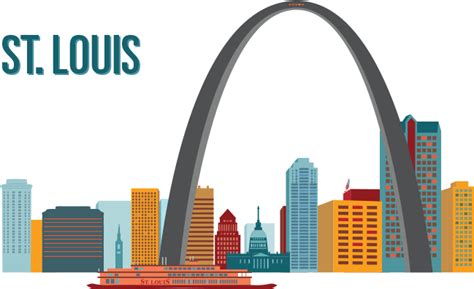 Louis Missouri St Louis Skyline Png 796x419 Png Download