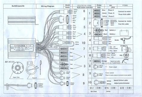 Electric Bike Controller Circuit Diagram Controller Wiring D