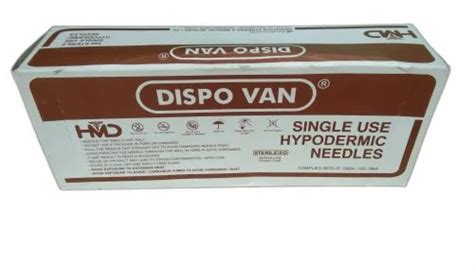 Dispo Van Single Use Hypodermic Needles Gx Inch At Rs In Gwalior