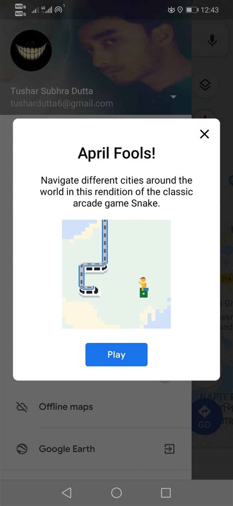 Play The Iconic Snake Game On Google Maps On April Fools’ Day