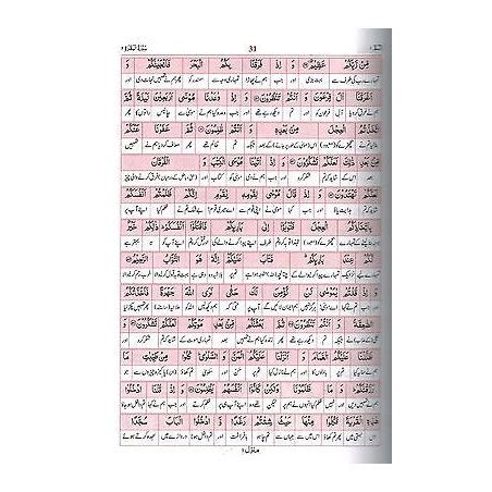 Al Quran Al Kareem Lafz Ba Lafz Urdu Tarjuma Arabic Urdu