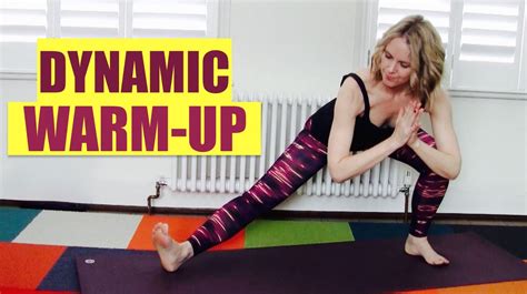 Dynamic Yoga Warm Up 12 Minutes Youtube