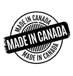 Made In Canada Rubber Stamp Royalty Free Vector Image