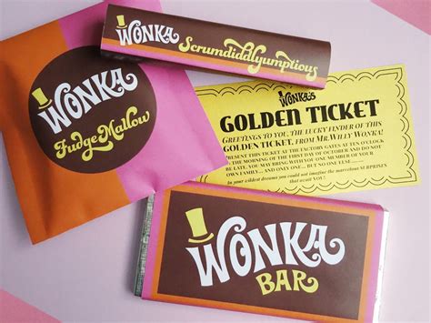 Wonka Bar With Golden Ticket Ubicaciondepersonascdmxgobmx