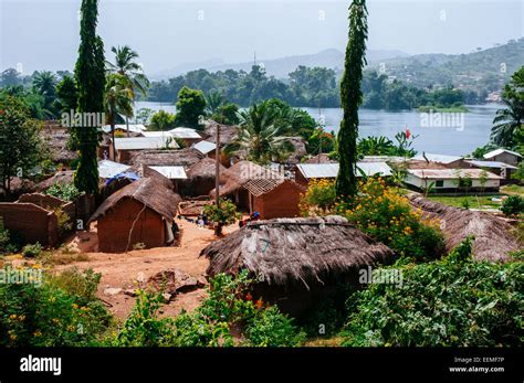 Village in Volta region, Ghana Stock Photo - Alamy