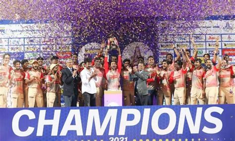 TNPL Winners List Know All Teams To Have Clinched Tamil Nadu Premier