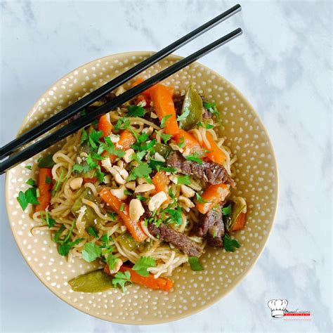 Nouilles Chinoises Au Boeuf Recette Cookeo Mimi Cuisine