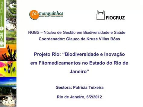 PPT NGBS N Cleo De Gest O Em Biodiversidade E Sa De Coordenador