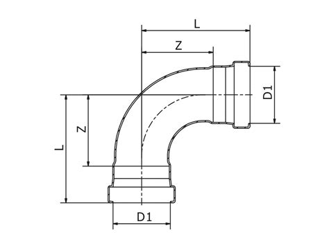 B Press Xl Water Elbow Degrees Mm From Reece