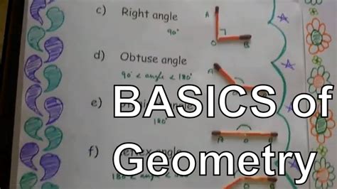 Basics of Geometry - Ideal Maths lab With Models and Projects - YouTube