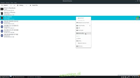 Jak udostępniać pliki przez Bluetooth w systemie Linux