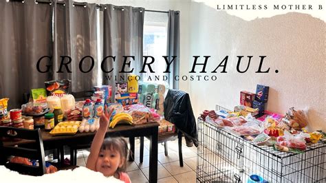 Grocery Haul COSTCO HAUL WINCO FOODS YouTube