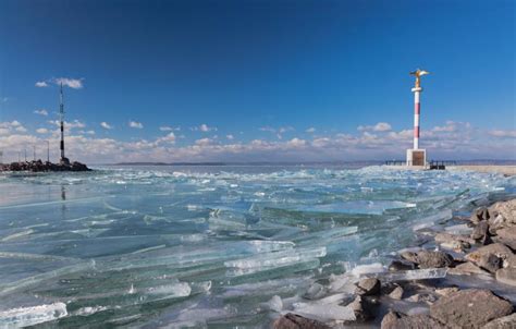 Nehezen adja meg magát a Balaton jege Sokszínű vidék