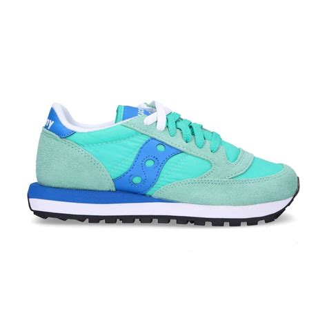 Saucony Green Suede Sneakers in Green - Lyst