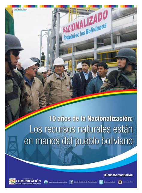 Pdf A Os De La Nacionalizaci N Los Recursos Naturales