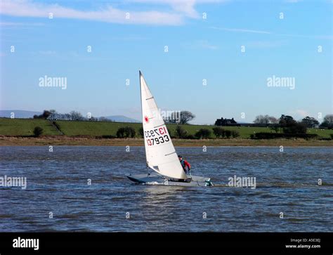 Dinghy While A Competition Hi Res Stock Photography And Images Alamy