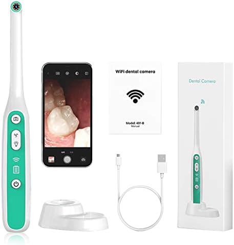 Wireless WiFi Oral Dental Endoscope 8 Adjustable LED Lights Intraoral