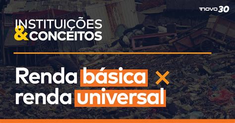 Renda Básica e Renda Universal NOVO