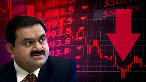 Adani Group Stocks Fall By In Day Lost Rs Lakh Crore M