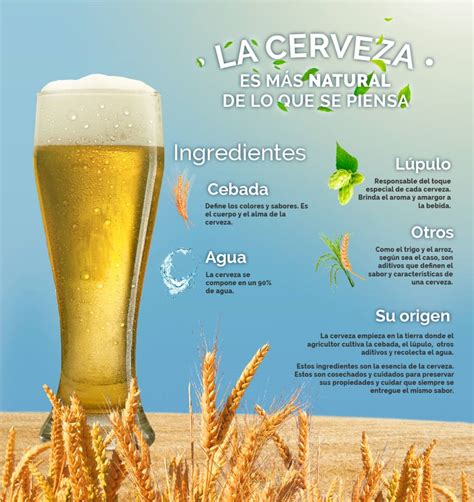 La Cerveza Es Un Producto Natural Que Proviene De La Cebada