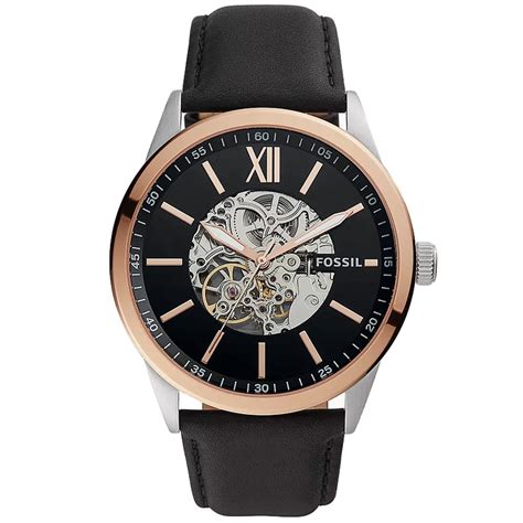 Ripley RELOJ FOSSIL FLYNN BQ2383 AUTOMÁTICO PARA HOMBRE ACERO