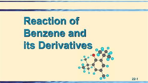 PPT Reaction Of Benzene And Its Derivatives PowerPoint Presentation