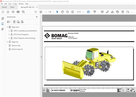 Bomag Bc Rb Rs Eb Wiring Diagram Manual En De Pdf