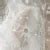 Star Celestial Embroidery Sequin Lace Fabric Soft Ivory White Tulle For