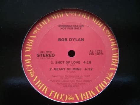 Bob Dylan - Shot Of Love (1981, Vinyl) | Discogs