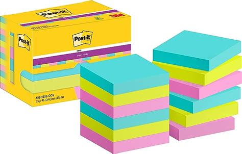 Post It Super Sticky Notes Cosmic Collection Packung Mit Bl Cken