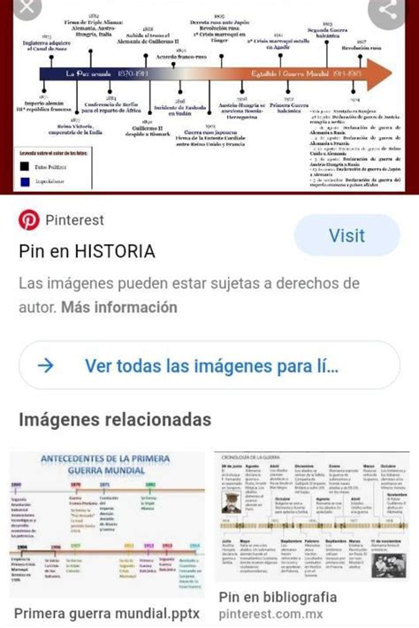 Introducir Imagen L Nea Del Tiempo De La Primera Y Segunda Guerra