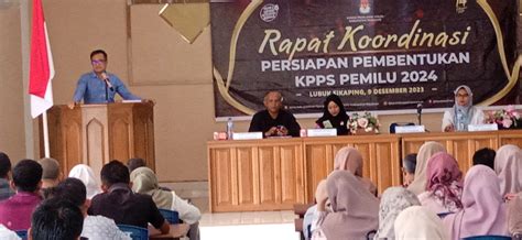 Perekrutan Kpps Pemilu 2024 Kpu Pasaman Gelar Rakor Bersama Ppk Dan