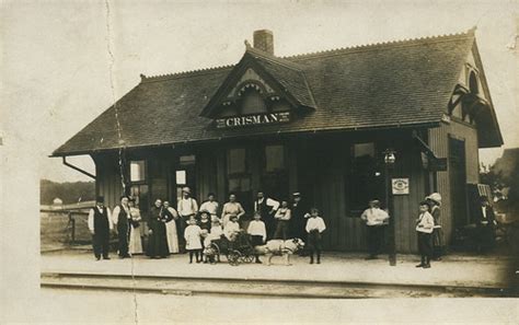 Michigan Central Railroad Depot Circa 1910 Crisman Ind Flickr