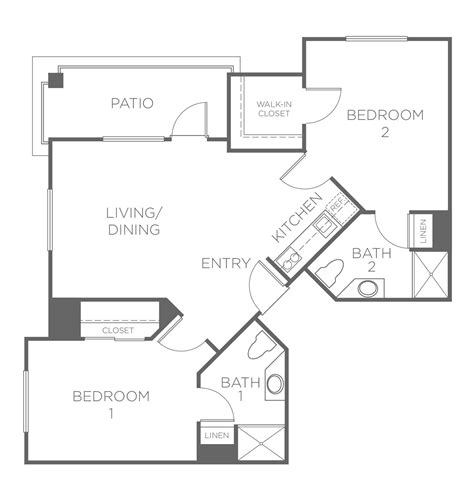 Park Terrace Apartments Floor Plans - floorplans.click