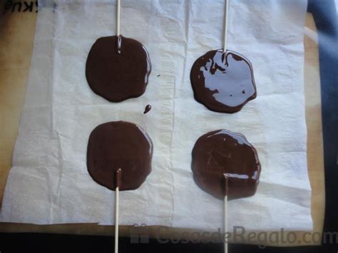 Piruletas De Chocolate Para Halloween Un Dulce Monstruoso