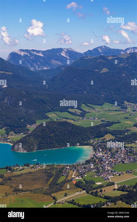 Strobl Am Wolfgangsee Salzkammergut Land Salzburg Austria Stock