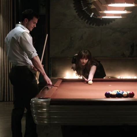 Fifty Shades of Grey - Playing Pool Scene