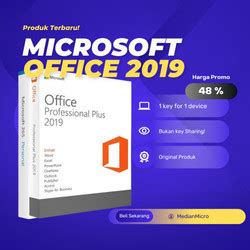 Promo Microsoft Office Professional Plus Retail Original