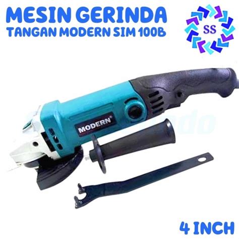 Jual MESIN GERINDA TANGAN MODERN SIM 100B 4 INCH Shopee Indonesia