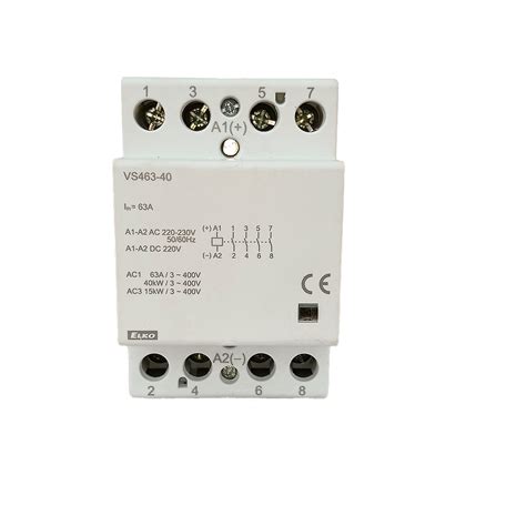 Comprar Contactor Modular 4 Polos 63A 4NA 230VAC DC VSM463 40 Preço