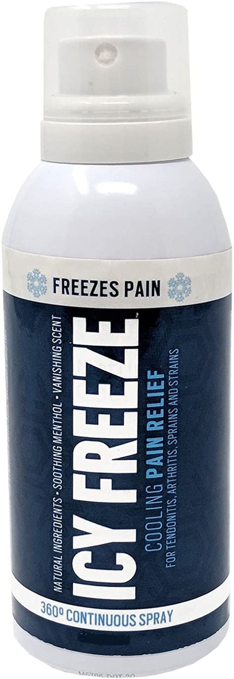 Icy Freeze Cooling Pain Relief 4 Oz Spray