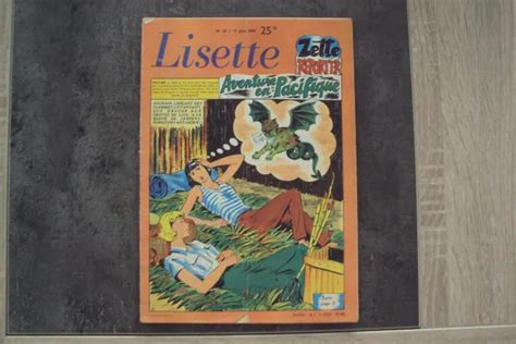 MAGAZINE LISETTE N25 17 Juin 1956 EUR 2 90 PicClick FR