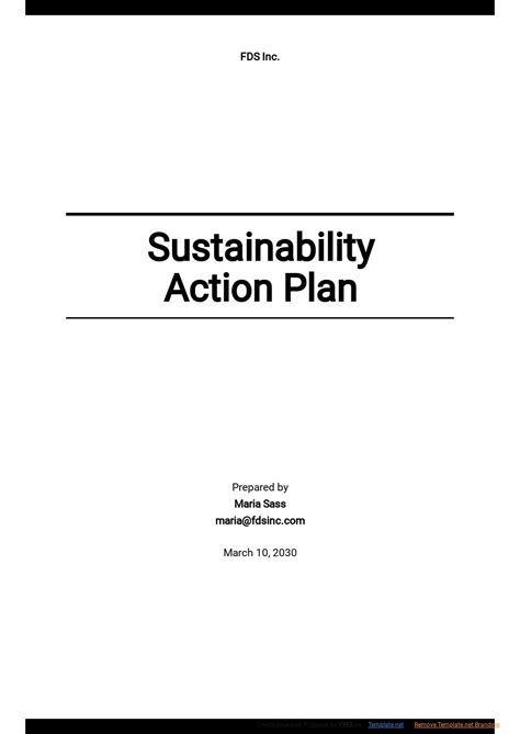 Nonprofit Sustainability Plan Template - Google Docs, Word, Apple Pages | Template.net