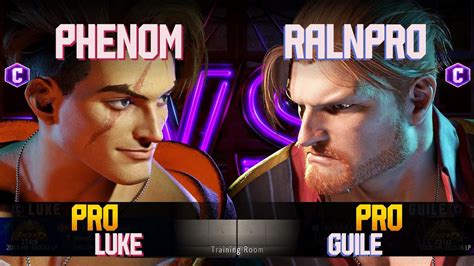 Sf Phenom Luke Vs Rainpro Guile High Level Match Bo Youtube